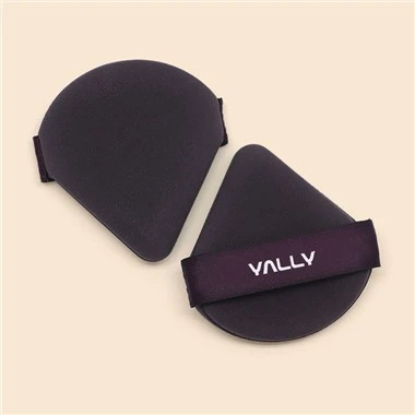 Puff Triangle Velvet Satin Air Cushion
